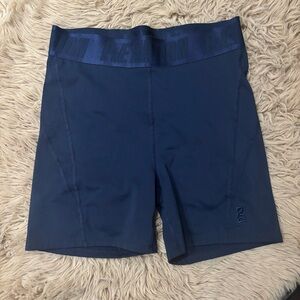 PE Nation navy biker shorts